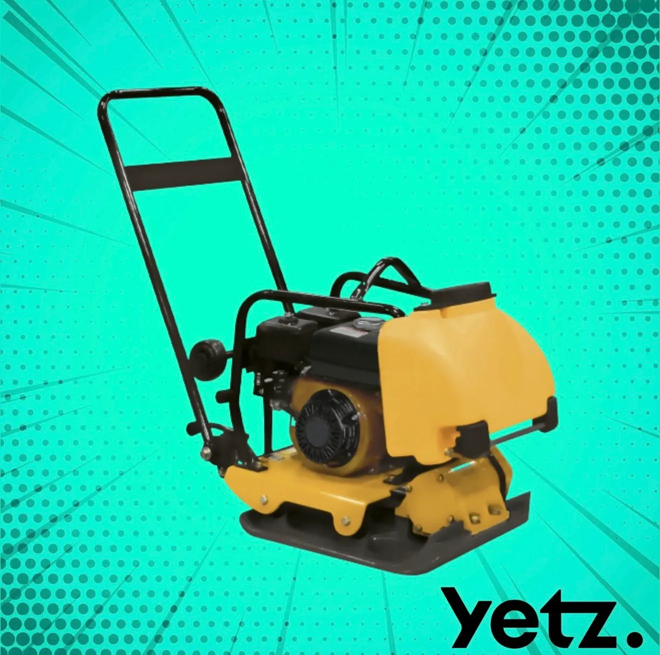 Placa vibratória para locação em Curitiba - Yetz Equipamentos